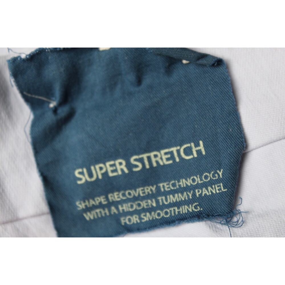 NWT Soft Surroundings Super Stretch Lattice Capri Pull On Pants Wht Plus Size 1X - Picture 6 of 13